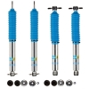 Jeep Wrangler TJ Rubicon set gas pressure shock absorbers front & rear BILSTEIN B8 5100 03-06