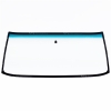 Jeep Cherokee XJ Windshield Glass green tinted with blue upper Sun shade band 84-91