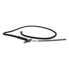 Jeep CJ handbrake cable handbrake rear right 11" 76-78