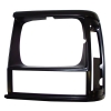 Jeep Cherokee XJ Headlamp Bezel Black Left 91-96