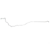 Jeep Grand Cherokee WJ WG 4,0 & 4,7 ltr. front to rear Brake Line original Mopar 02-04