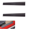 Jeep Wrangler TJ 2-piece entry edge protection sill set black 96-06