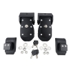 Jeep Gladiator JT Locking Hood Catch Set black 19-26