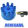 Jeep CJ 4,9 & 5,9 ltr. Distributor Cap and Rotor Set 78-86