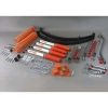 Jeep Cherokee XJ Complete Suspension System with 4,5" + 115mm Lift 84-01